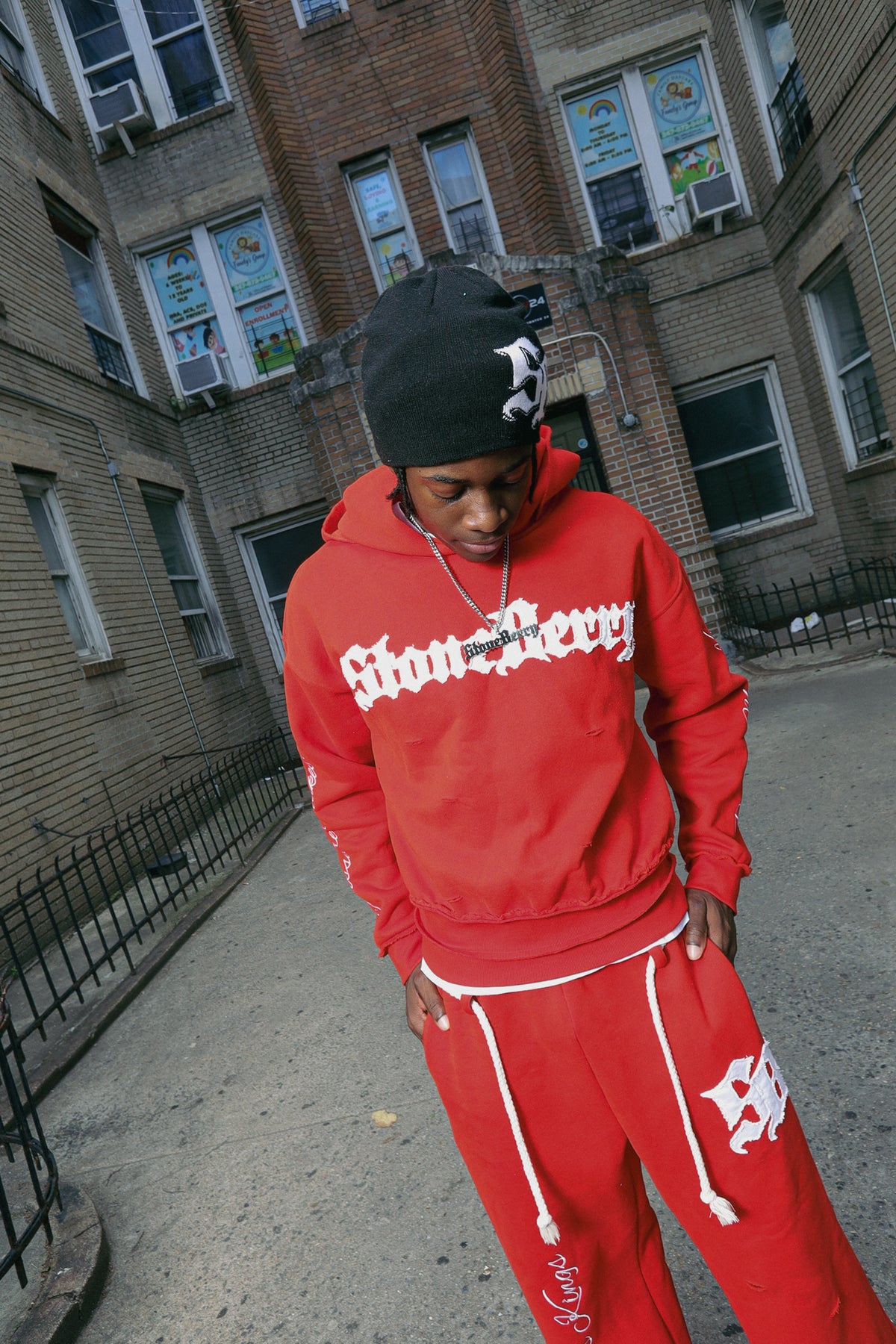 SB "Drill King" RED HOODIE