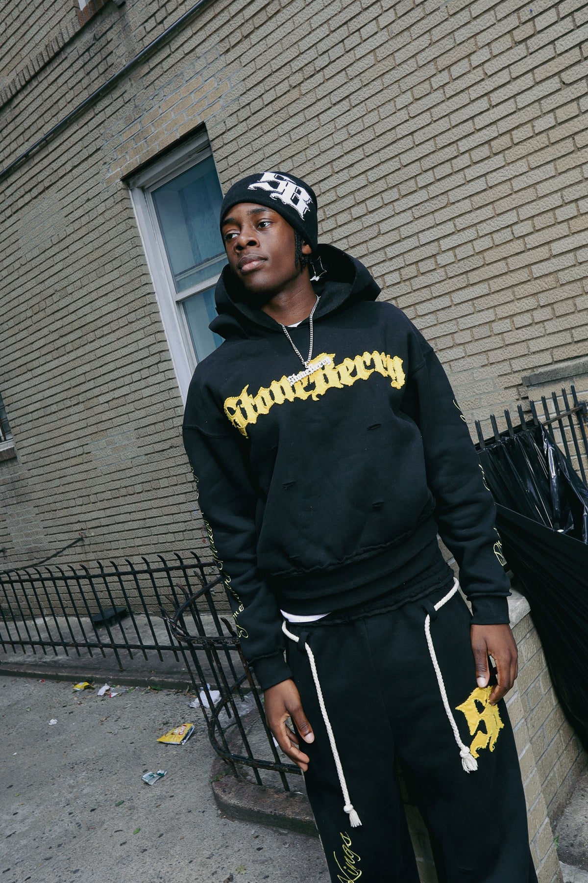 SB "Drill King" BLACK HOODIE